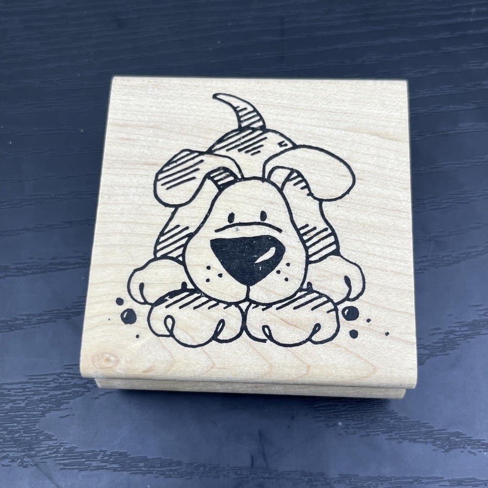 Dog Embossing Stamp Animal Embosser Craft‎ Tool Card Making Pet Design